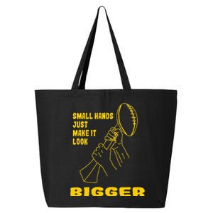 Kenny Pickett Small Hands Just Make It Look Bigger 25L Jumbo Tote