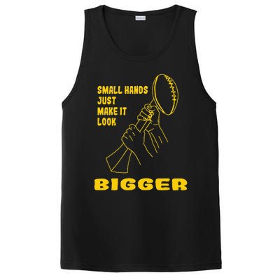 Kenny Pickett Small Hands Just Make It Look Bigger PosiCharge Competitor Tank