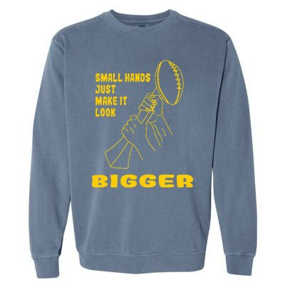 Kenny Pickett Small Hands Just Make It Look Bigger Garment-Dyed Sweatshirt