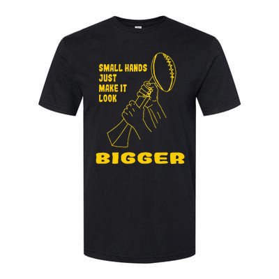 Kenny Pickett Small Hands Just Make It Look Bigger Softstyle CVC T-Shirt