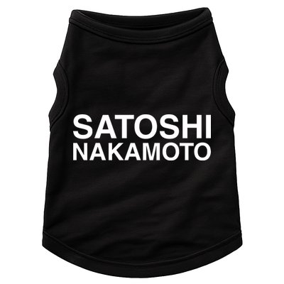 Kendrick’S Pop Satoshi Nakamoto Doggie Tank