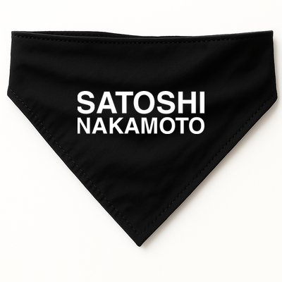 Kendrick’S Pop Satoshi Nakamoto USA-Made Doggie Bandana
