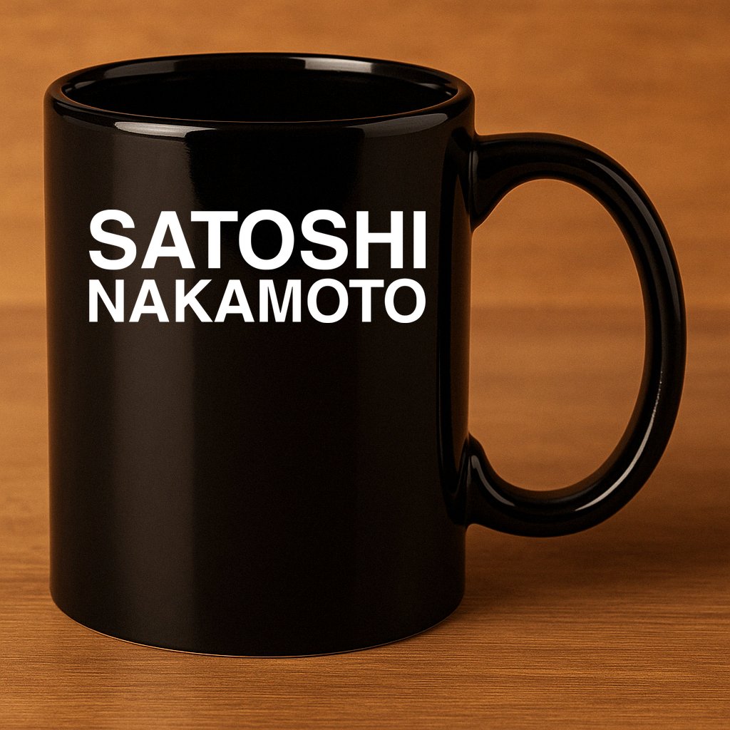 Kendrick’S Pop Satoshi Nakamoto 11oz C Handle Ceramic Mug