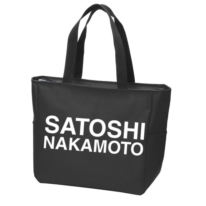 Kendrick’S Pop Satoshi Nakamoto Zip Tote Bag