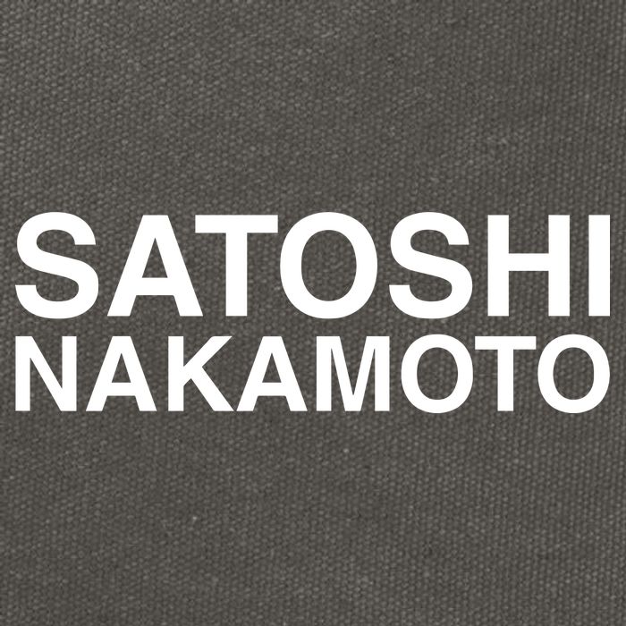 Kendrick’S Pop Satoshi Nakamoto Cotton Canvas Backpack