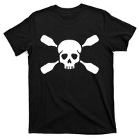 Kayak Paddling Skull Gift T-Shirt