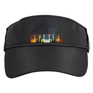 Keyboard Piano Shirts Gift For Men Women Kids Adult Drive Performance Visor