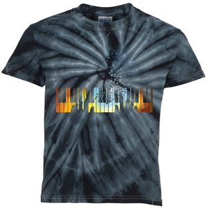 Keyboard Piano Shirts Gift For Men Women Kids Kids Tie-Dye T-Shirt