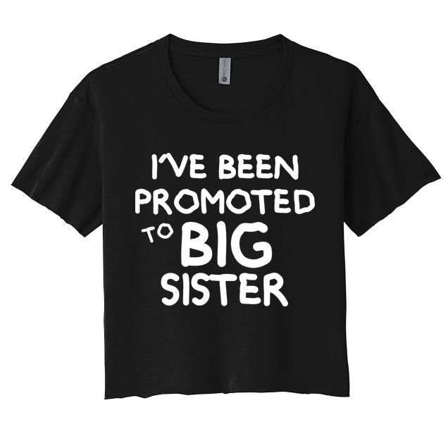 Promoted To Big Sister Crop Top