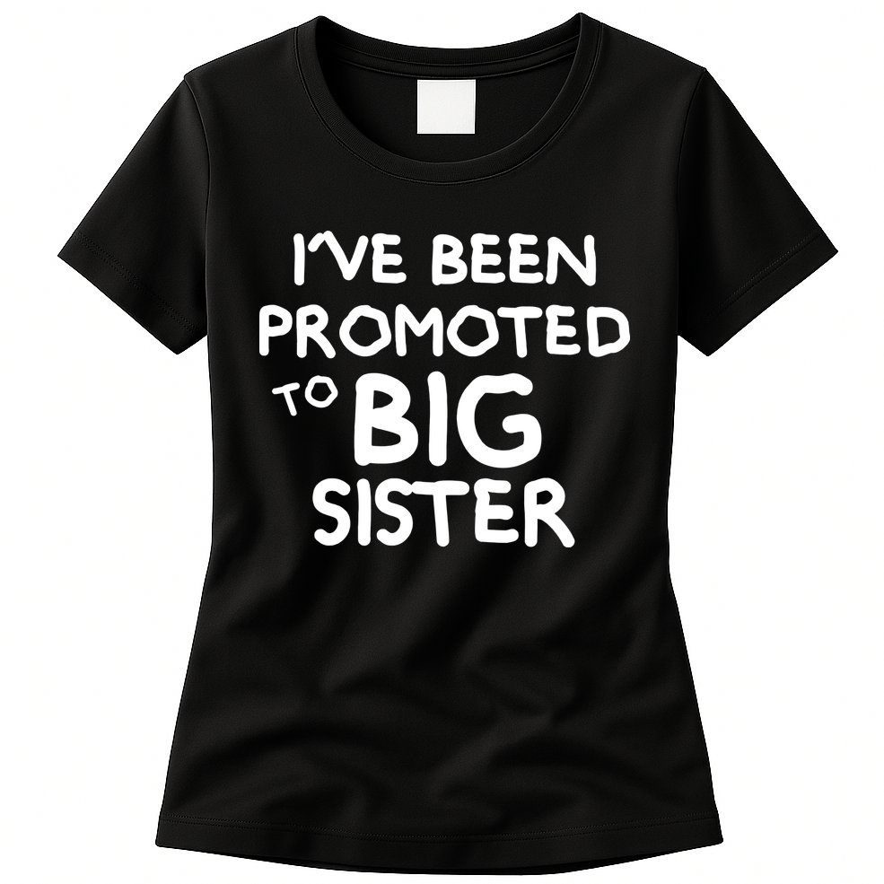 Promoted To Big Sister Womens T-Shirt