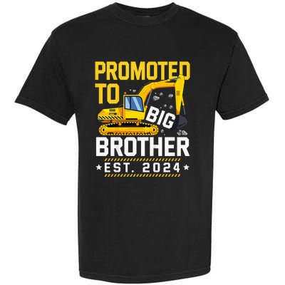 Kids Promoted To Big Bro 2024 Leveled Up To Big Brother 2024 Kids Garment-Dyed Heavyweight T-Shirt