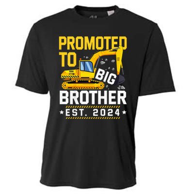 Kids Promoted To Big Bro 2024 Leveled Up To Big Brother 2024 Kids Cooling Performance Crew T-Shirt