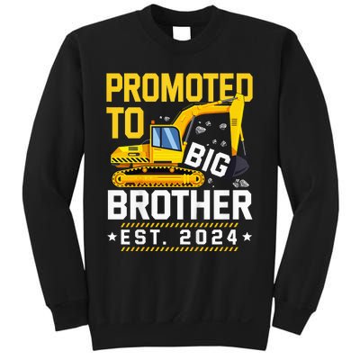 Kids Promoted To Big Bro 2024 Leveled Up To Big Brother 2024 Kids Sweatshirt