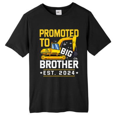 Kids Promoted To Big Bro 2024 Leveled Up To Big Brother 2024 Kids Tall Fusion ChromaSoft Performance T-Shirt