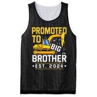 Kids Promoted To Big Bro 2024 Leveled Up To Big Brother 2024 Kids Mesh Reversible Basketball Jersey Tank