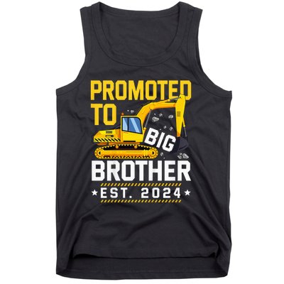 Kids Promoted To Big Bro 2024 Leveled Up To Big Brother 2024 Kids Tank Top