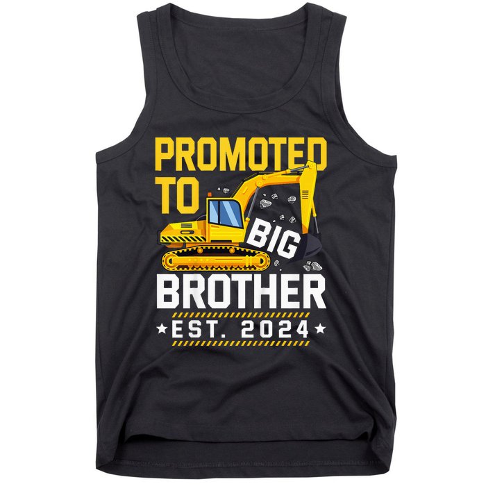 Kids Promoted To Big Bro 2024 Leveled Up To Big Brother 2024 Kids Tank Top