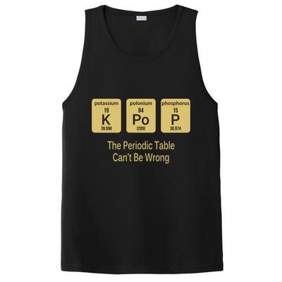 Kpop Periodic Table Seoul Hallyu Funny Korean Fashion Gayo Gift PosiCharge Competitor Tank