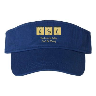 Kpop Periodic Table Seoul Hallyu Funny Korean Fashion Gayo Gift Visor