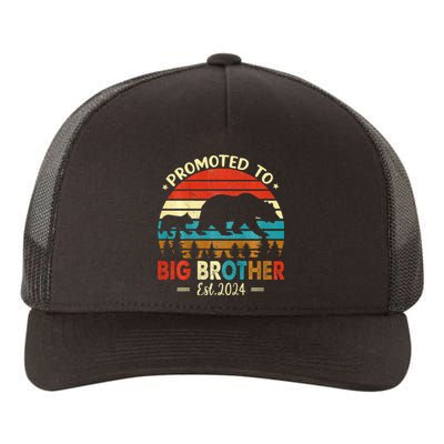 Kids Promoted To Big Brother Est 2024 Pregnancy Announcement Yupoong Adult 5-Panel Trucker Hat