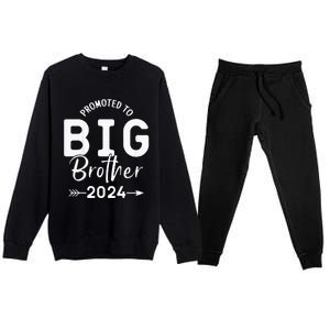 Kids Promoted To Big Brother 2024 Big Brother 2024 Premium Crewneck Sweatsuit Set