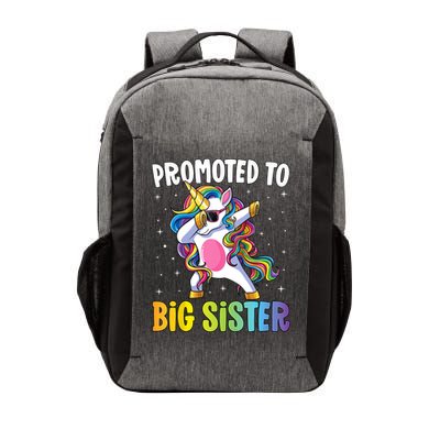 Kids Promoted To Big Sister Dabbing Unicorn Older Sister Vector Backpack