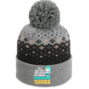 Kindergarten Preschool Teacher Kindergarten Teacher Cute Gift The Baniff Cuffed Pom Beanie