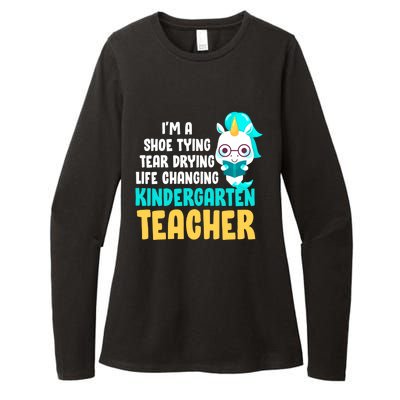 Kindergarten Preschool Teacher Kindergarten Teacher Cute Gift Womens CVC Long Sleeve Shirt