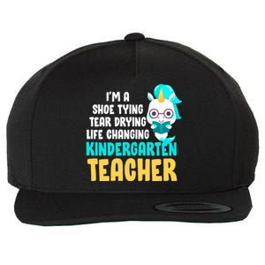 Kindergarten Preschool Teacher Kindergarten Teacher Cute Gift Wool Snapback Cap