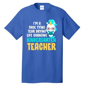 Kindergarten Preschool Teacher Kindergarten Teacher Cute Gift Tall T-Shirt