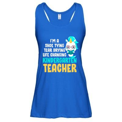 Kindergarten Preschool Teacher Kindergarten Teacher Cute Gift Ladies Essential Flowy Tank