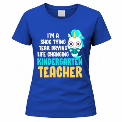 Kindergarten Preschool Teacher Kindergarten Teacher Cute Gift Women's T-Shirt