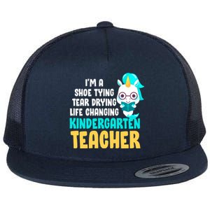 Kindergarten Preschool Teacher Kindergarten Teacher Cute Gift Flat Bill Trucker Hat