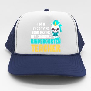 Kindergarten Preschool Teacher Kindergarten Teacher Cute Gift Trucker Hat