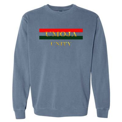 Kwanzaa Panafrican Umoja Day T Garment-Dyed Sweatshirt