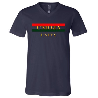 Kwanzaa Panafrican Umoja Day T V-Neck T-Shirt