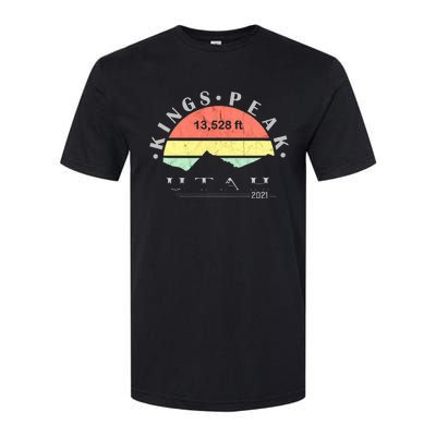 Kings Peak Utah Softstyle CVC T-Shirt