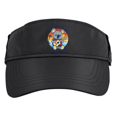 Koala Playing Ukulele Adult Drive Performance Visor