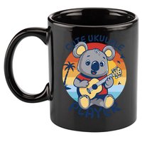 Koala Playing Ukulele 11oz C Handle Ceramic Mug