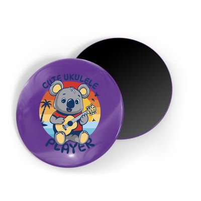 Koala Playing Ukulele Magnet