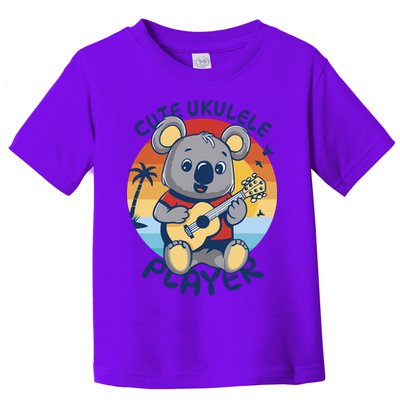 Koala Playing Ukulele Toddler T-Shirt