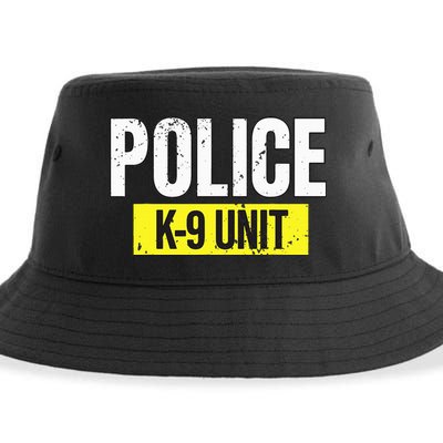 K9 Police Unit Dog Canine Officer Sustainable Bucket Hat