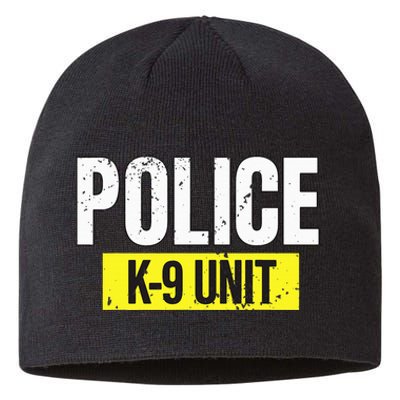 K9 Police Unit Dog Canine Officer Sustainable Beanie