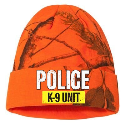 K9 Police Unit Dog Canine Officer Kati Licensed 12" Camo Beanie