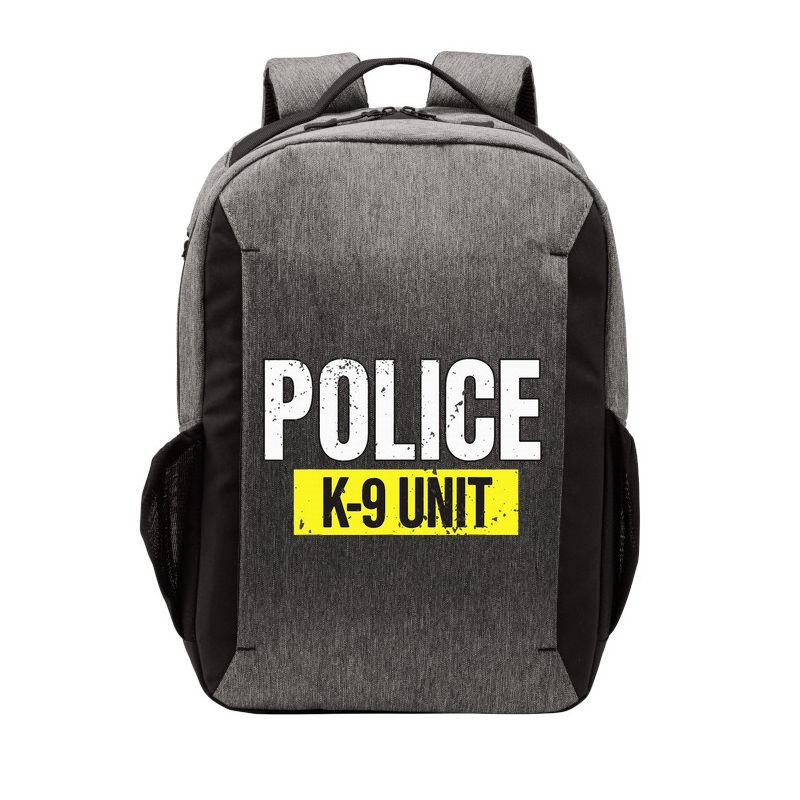 K9 Police Unit Dog Canine Officer Vector Backpack