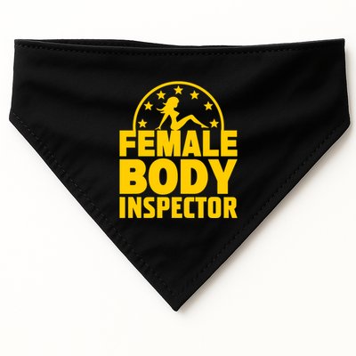 Kash Patel Wearing Female Body Inspector USA-Made Doggie Bandana