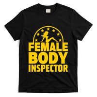 Kash Patel Wearing Female Body Inspector T-Shirt