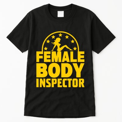 Kash Patel Wearing Female Body Inspector Tall T-Shirt