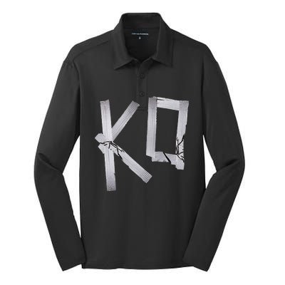 Ko Pro Wrestling Vintage Silk Touch Performance Long Sleeve Polo