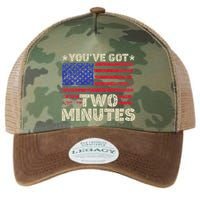Kash Patel YouVe Got Two Minutes Interview Quote Humor Legacy Tie Dye Trucker Hat